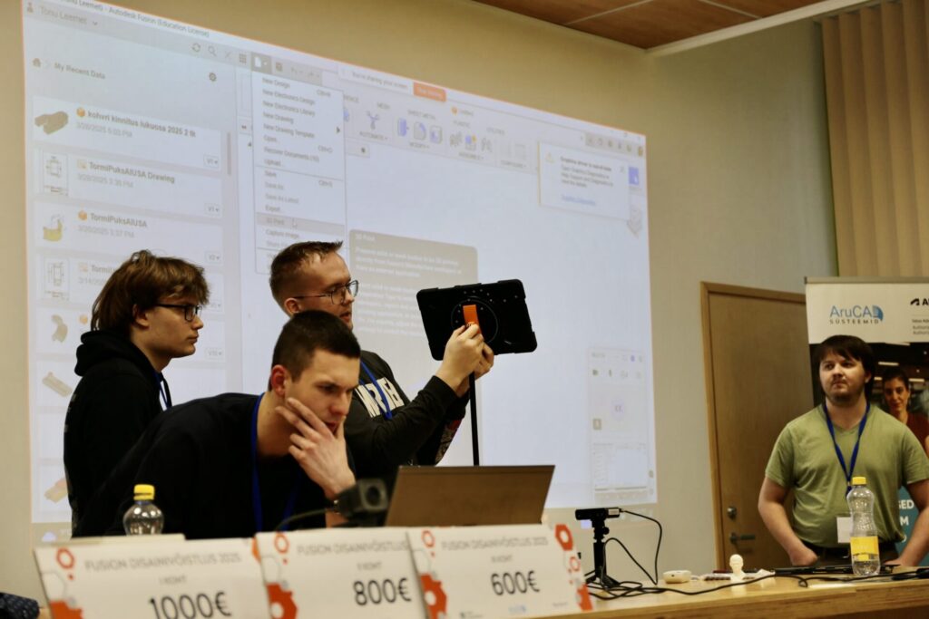 Eesti Maaülikoolis võtavad mõõtu 3D-tootedisaini tulevikutegijad