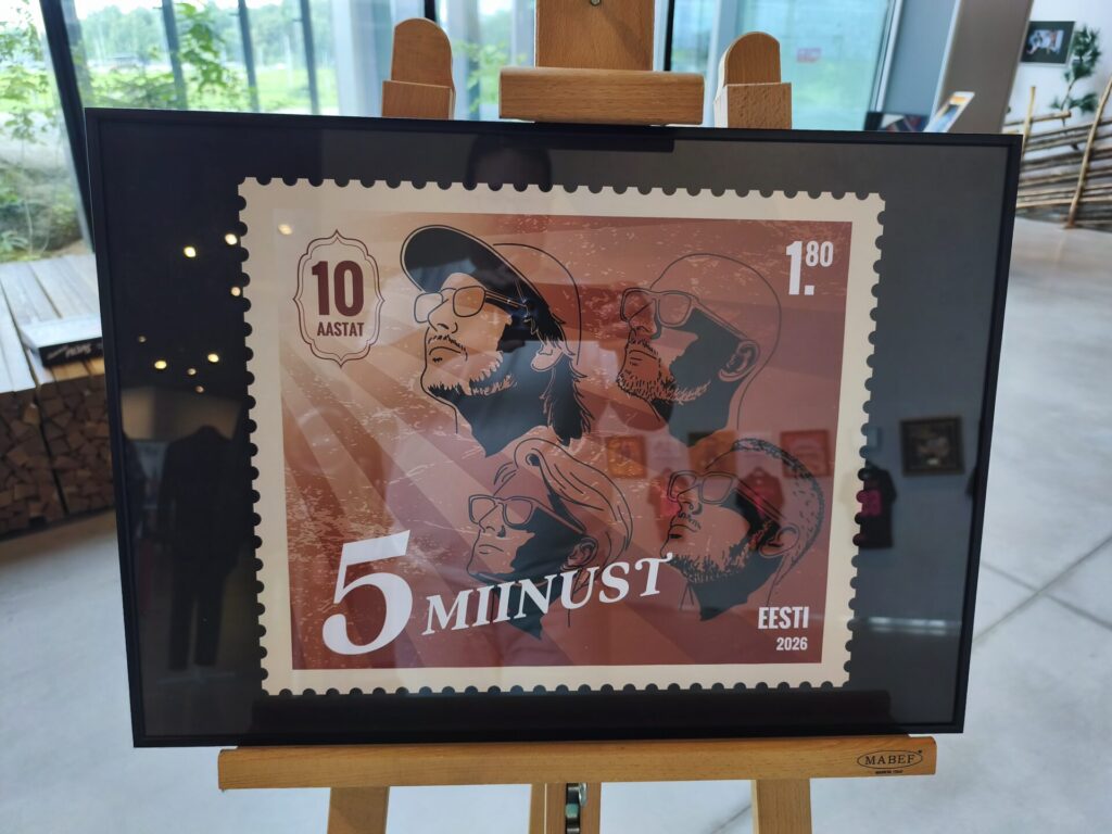 Ansambel 5MIINUST tähistab 10. tegutsemisaastat näitusega ERMis